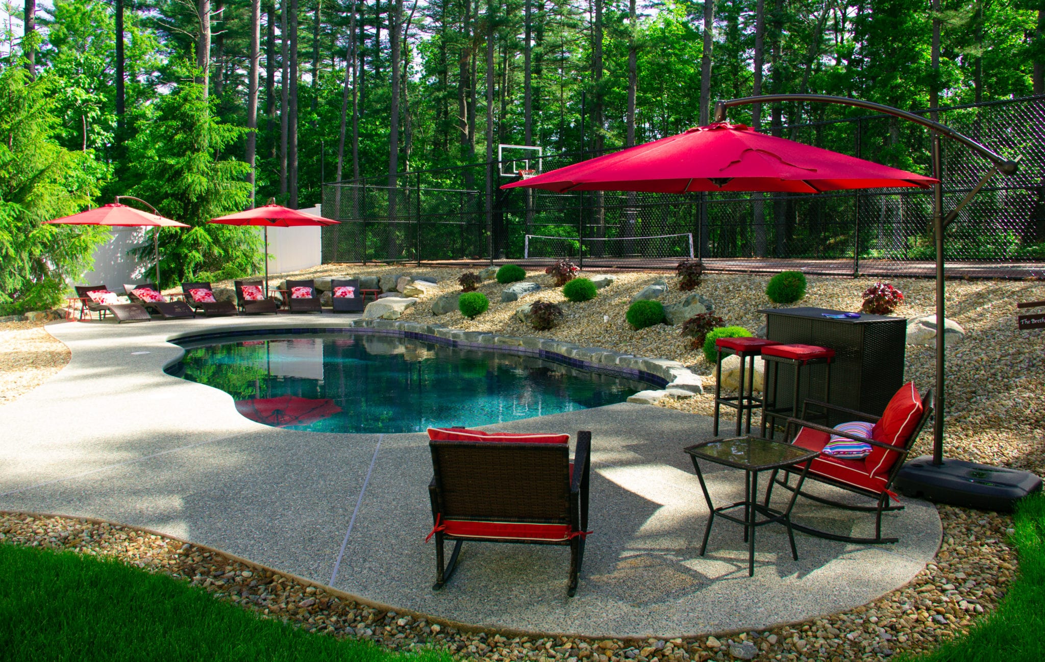 Carlisle MA Pool Project SSG Pools MA Gunite Pool Builder