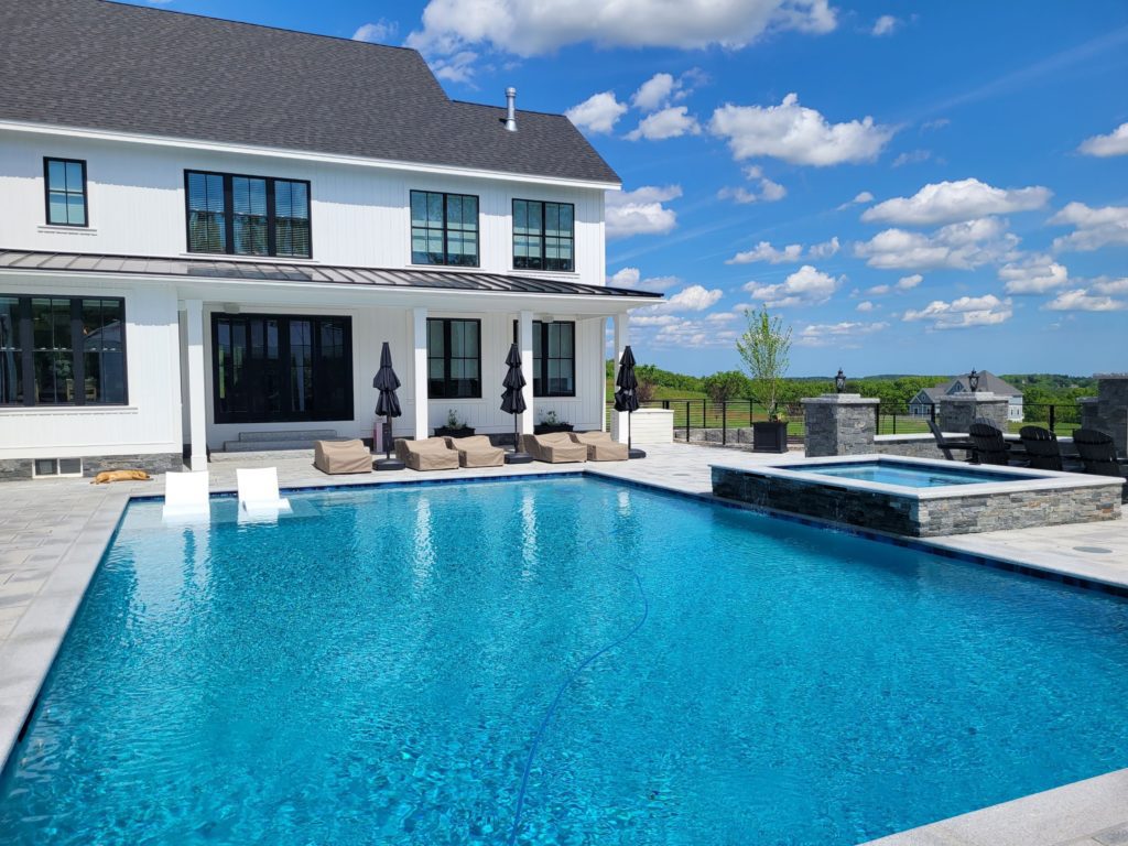 Hollis New Hampshire Pool The Schifone's SSG Pools